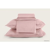 1.5-спальный комплект постельного белья Arya Natural Stone Washed 8680943227331 (розовый)