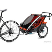 Детский велоприцеп Thule Chariot Cross 2 (Roarange/Dark Shadow)