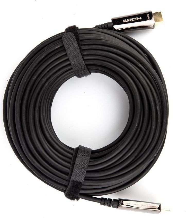 Кабель VCOM D3742A-20M HDMI - HDMI (20 м, черный)