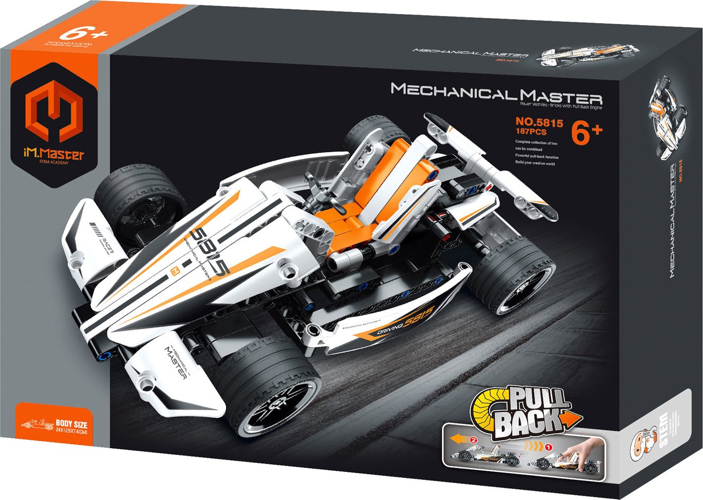 

Конструктор iM.Master Гоночный болид 5815_MK