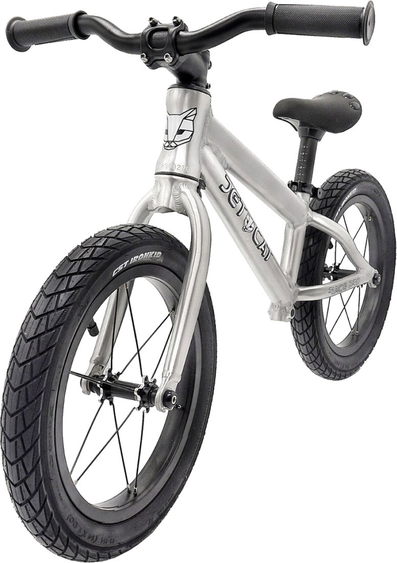 

Беговел JetCat Race Pro 14" (без подножки, silver)