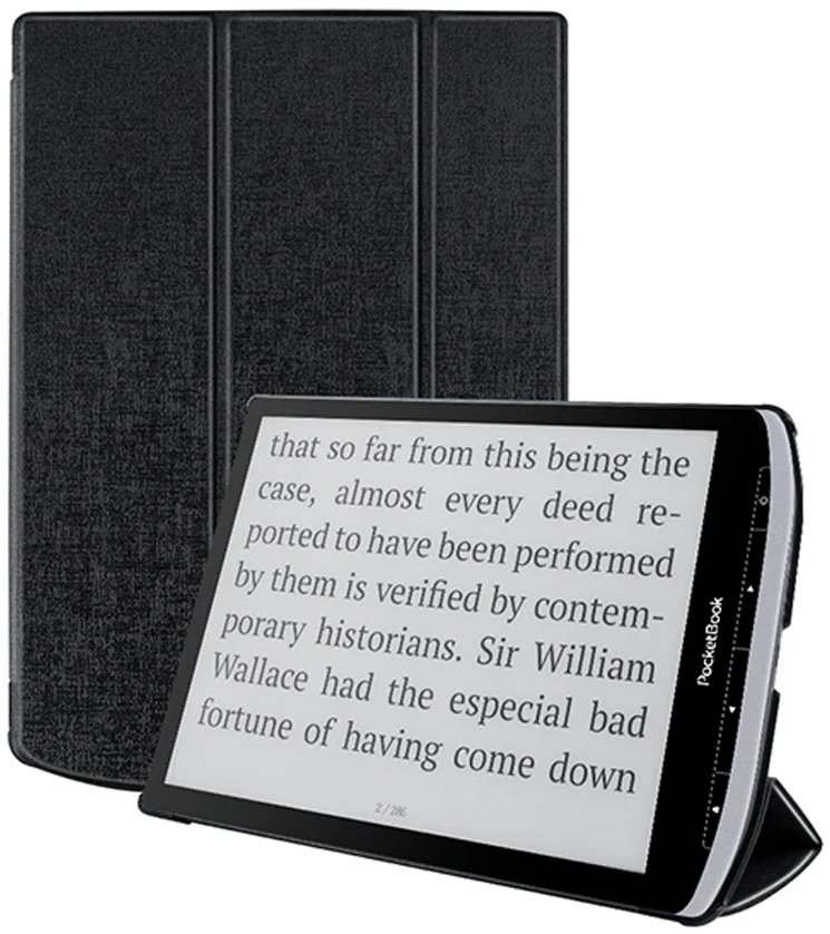 

Обложка для электронной книги KST Smart Case для PocketBook InkPad X 10.3 2019 (с автовыключением, черный)