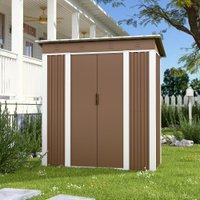  Спстрим с односкатной крышей 1850*1800*900 мм (коричневый)