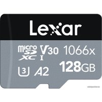 Карта памяти Lexar microSDXC LMS1066128G-BNANG 128GB (с адаптером)