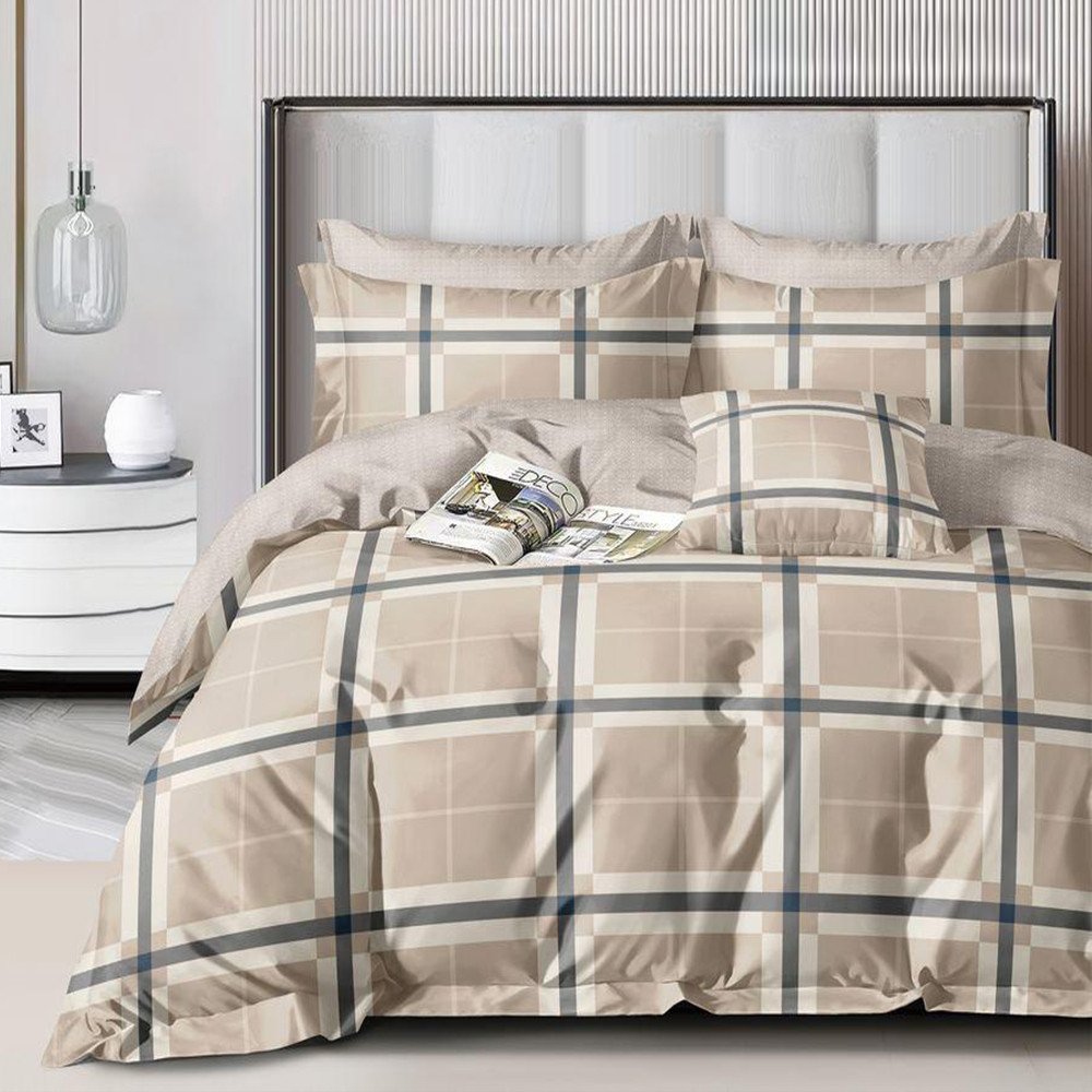 

Евро комплект постельного белья Реноме Евро Оливковая коллекция 2040 (поплин)