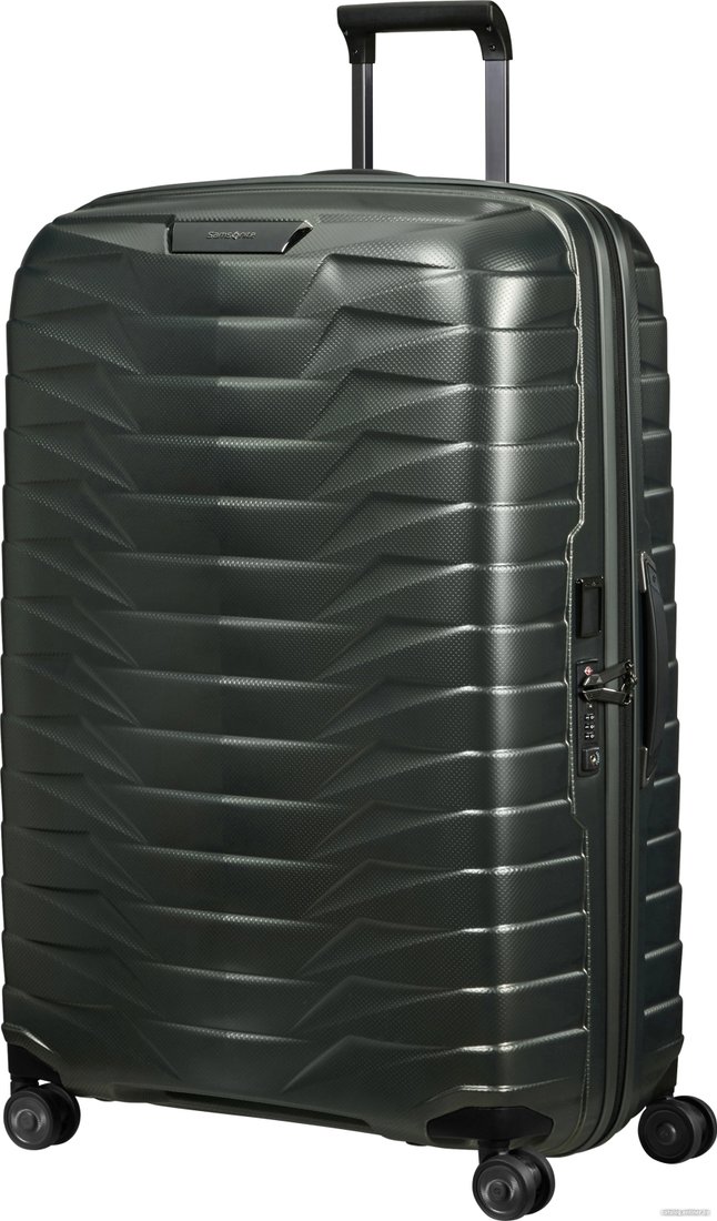 Чемодан-спиннер Samsonite Proxis Matt Climbing Ivy 81 см