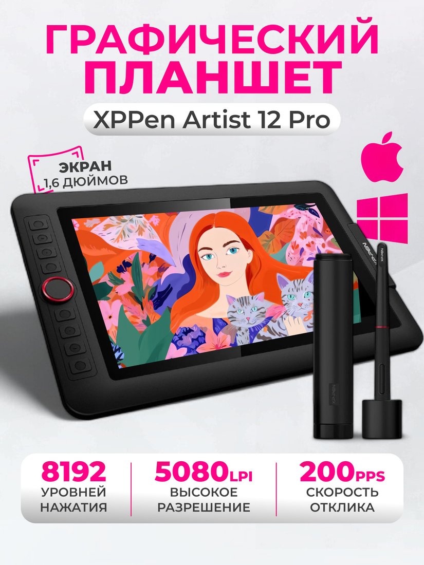 Графический монитор XP-Pen Artist 12 Pro