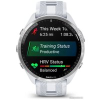 Умные часы Garmin Forerunner 965 (белый/серый)