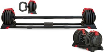 Штанга Unixfit регулируемая многофункциональная 3 в 1 24 кг