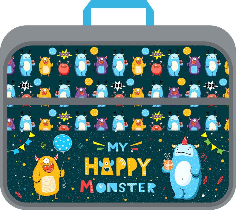 

Папка-портфель ArtSpace Happy Monster ПТР-111_42172