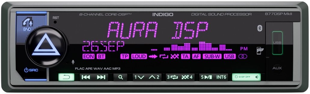

USB-магнитола Aura Indigo-877DSP MKII