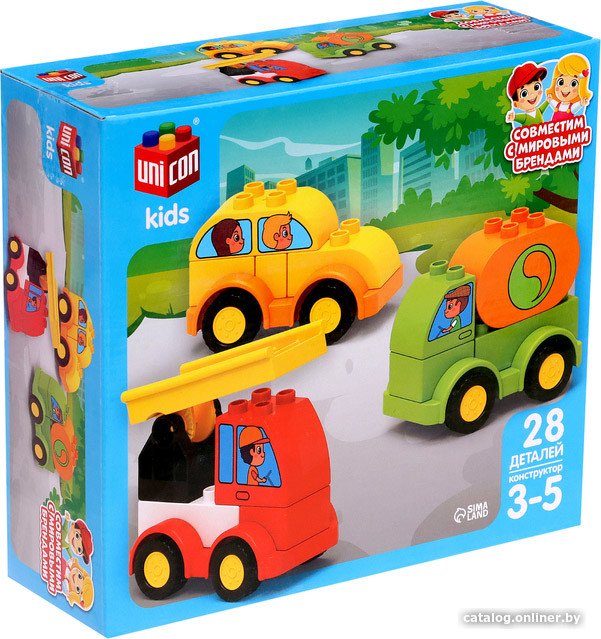 Конструктор Unicon Kids 9826961 Транспорт