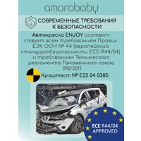 Детское сиденье Amarobaby Enjoy AB222007ECh/09 (черный)