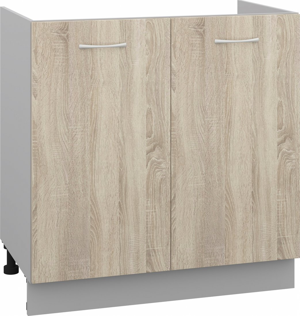 

Шкаф напольный Кортекс-мебель Корнелия Лира НШ80м (дуб сонома)