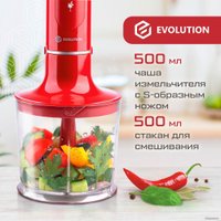 Погружной блендер Evolution HBS-1343 Red