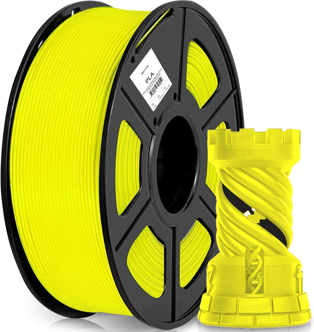 Филамент CACTUS CS-3D-PLA-1KG-YELLOW 1.75 мм 1 кг