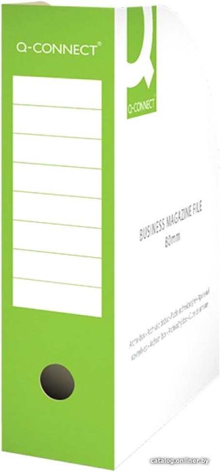 Коробка архивная Q-Connect Вертикальная KF15845 (80мм, зеленый)