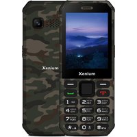 Телефон Xenium X300 (зеленый камуфляж)