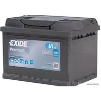 Автомобильный аккумулятор Exide Premium EA612 (61 А·ч)