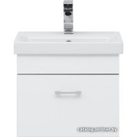 Aquanet Тумба Верона 50 00254066 с умывальником Moduo Slim (белый)