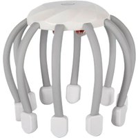 Массажер для тела и головы Bliss Осьминог (белый)