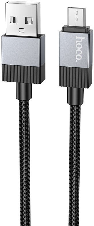 

Кабель Hoco X110 USB Type-A - microUSB (1 м, черный)
