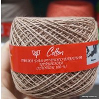 Пряжа для вязания Гронитекс Cotton 436 50 г 250 м (бежевый)