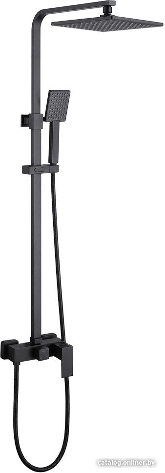 Душевая система  Abber Daheim AF8220B (черный матовый)