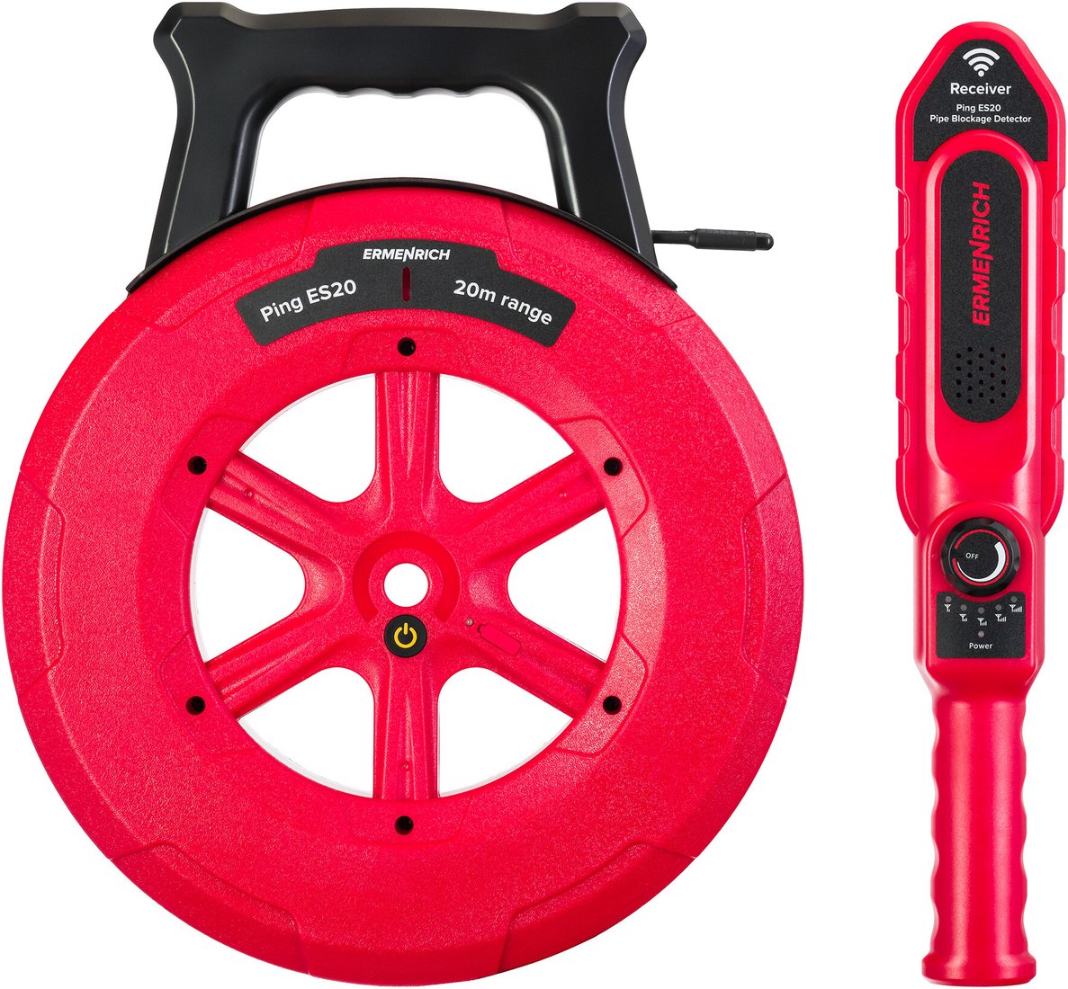 

Детектор засорения труб Ermenrich Ping ES20