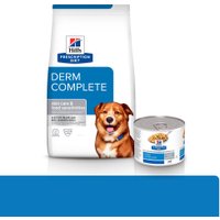 Консервированный корм для собак Hill's Prescription Diet Derm Complete для взрослых собак при аллергии 200 г