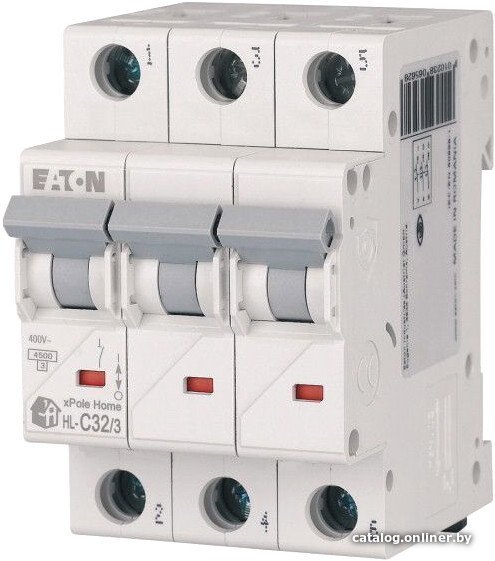 Выключатель автоматический Eaton HL-C323 3P 32A C 4.5кA 3M 194794