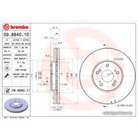  Brembo 09884011