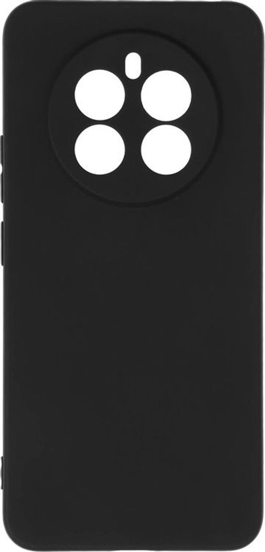 Чехол для телефона BoraSCO Silicone Case для Realme 12+ 5G 73328 (черный)