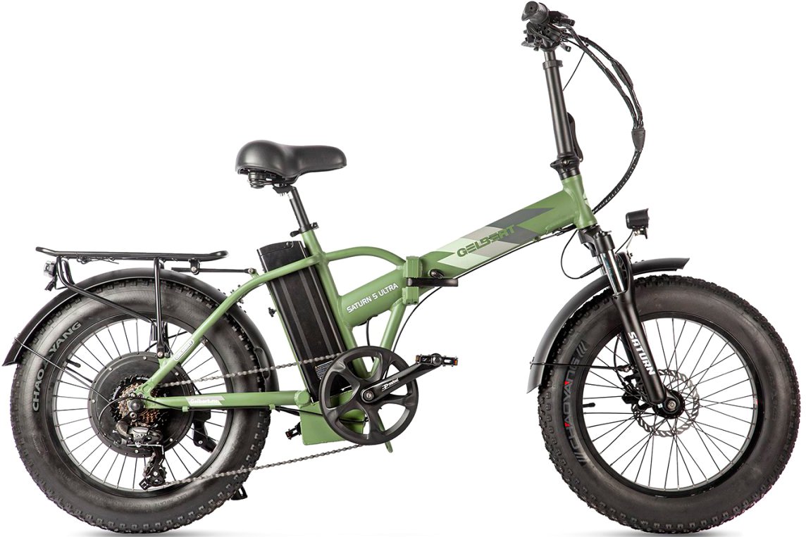 

Электровелосипед Gelbert Saturn 5 ULTRA (хаки)