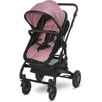 Универсальная коляска Lorelli Alba Premium 2023 (3 в 1, pink)