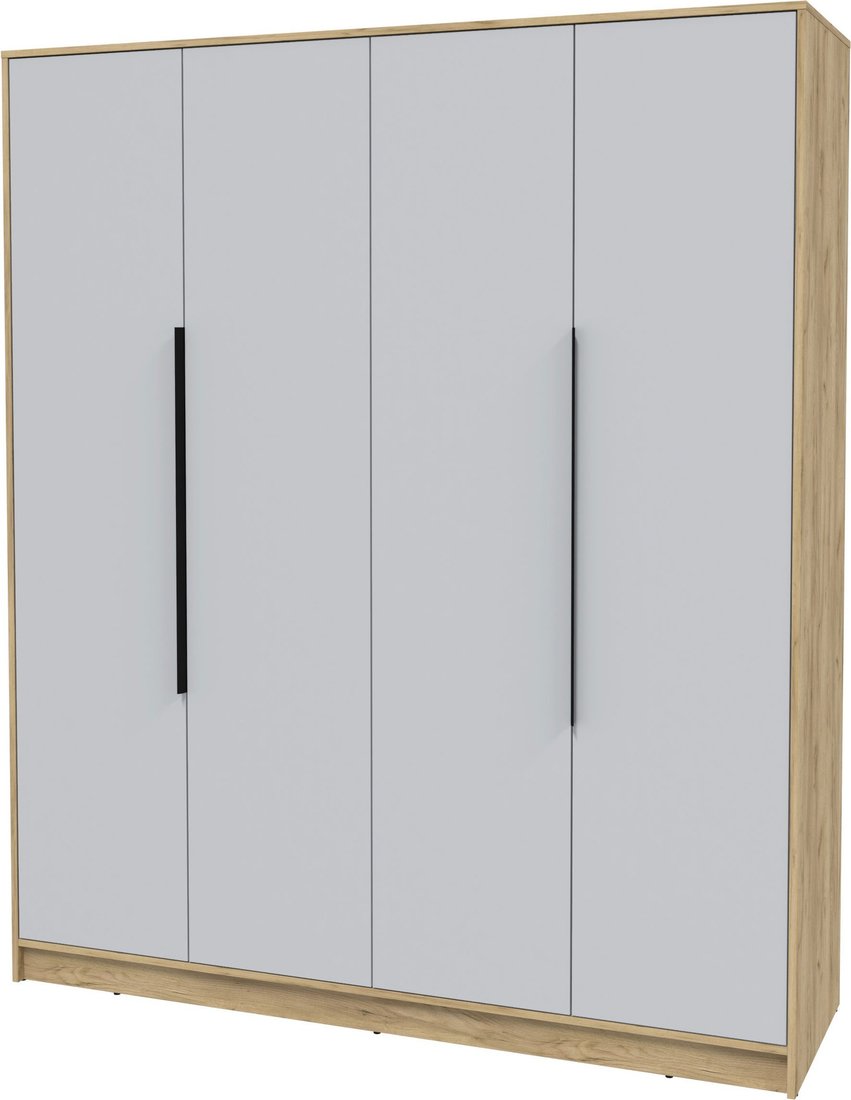 

Шкаф распашной Интерлиния Концепт КТ-Ш4 (серый/дуб золотой)