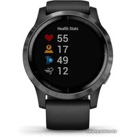 Умные часы Garmin Vivoactive 4 (черный/серый)