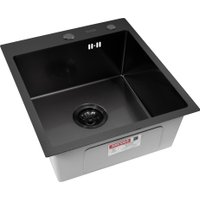 Кухонная мойка ARFEKA ECO AR 450*500 BLACK PVD NANO