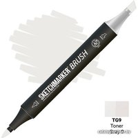 Маркер художественный Sketchmarker Brush Двусторонний TG9 SMB-TG9 (тонированный серый 9)