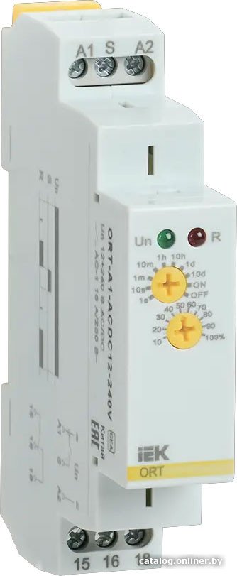 Реле времени IEK ORT-A1-ACDC12-240V