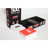 Карточная игра Cosmodrome Games 500 злобных карт. Дополнение. Набор Чёрный