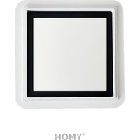 Вентиляционная решетка HOMY AIR квадратный AS125WS 20x20 (белая)