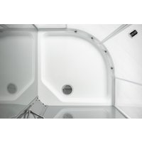 Душевая кабина Saniteco SNT-84 90х90 (серый/прозрачное стекло)