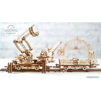 3Д-пазл Ugears Манипулятор на рельсах