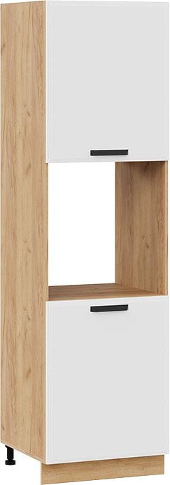 

Шкаф напольный Трия Тиана 1П6 (дуб крафт золотой/белый супермат)