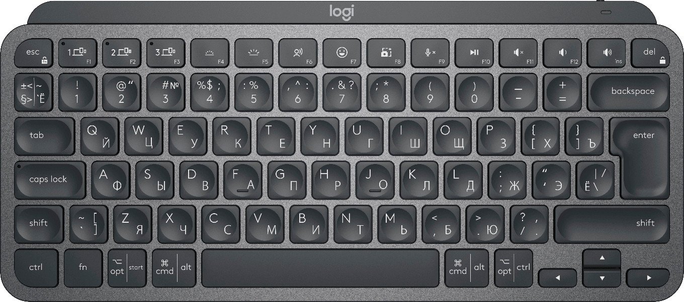 

Клавиатура Logitech MX Keys Mini 920-010498 (графитовый)