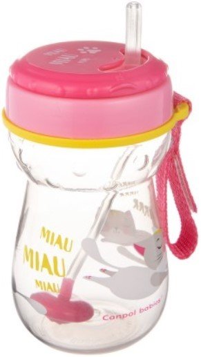 

Поильник Canpol babies 56/521 (350 мл, розовый)