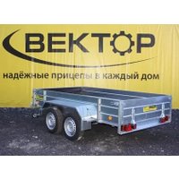 Двухосный прицеп Вектор ЛАВ 81013G 3.0 двухосный (3000х1500х380)