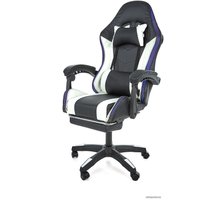 Игровое (геймерское) кресло Jiqiao DG8003 (черный/белый)