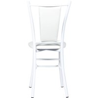 Стул ВВР Марсель (белый/белый, экокожа)